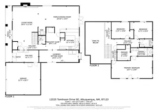12525 Tomlinson Drive SE Floor Plan