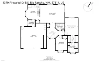 1379 Fireweed Drive NE Floor Plan