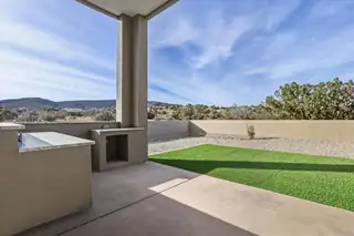 323 Purple Aster Road Backyard