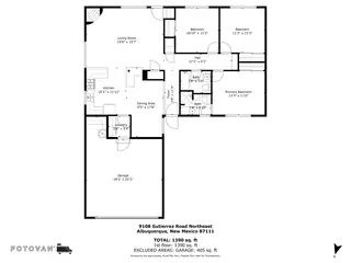 9108 Gutierrez Road NE Floor Plan