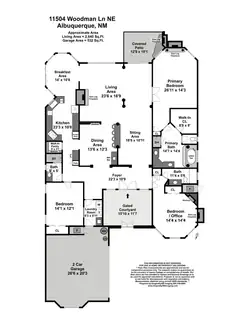 11504 Woodmar Lane NE Floor Plan