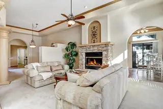 11504 Woodmar Lane NE Living Room