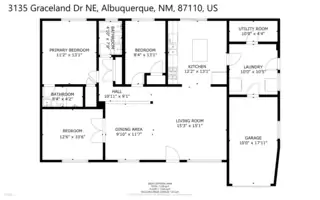 3135 Graceland Drive NE Floor Plan