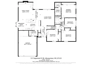 717 Sagewood Court SE Floor Plan