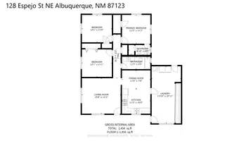 128 Espejo Street NE Floor Plan