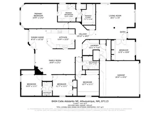 8404 Calle Adolanto NE Floor Plan