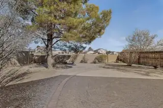 705 Santa Fe Meadows Drive NE Backyard