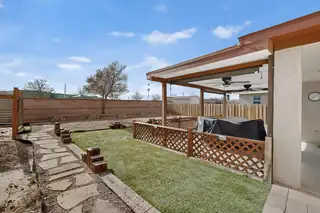 7108 Marigot Road NW Backyard