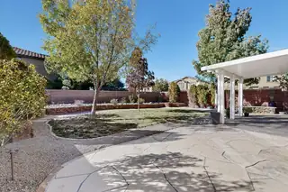 123 Las Medanales Court NE Backyard