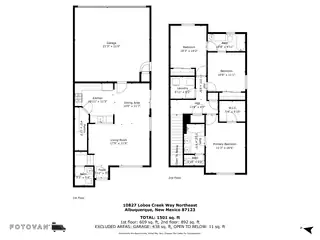 10827 Lobos Creek Way NE Floor Plan