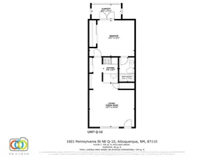1601 PENNSYLVANIA Street NE Q10 Floor Plan