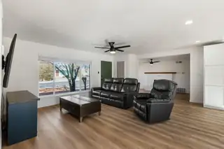 7604 Hannett Avenue NE Living Room