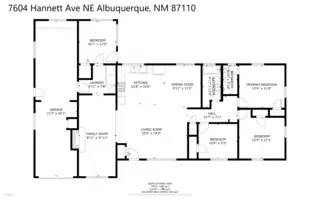 7604 Hannett Avenue NE Floor Plan
