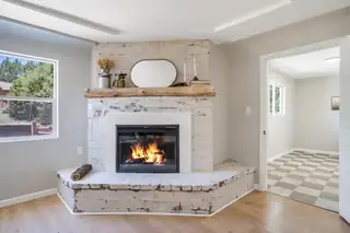 7 Corte De Canoncito Fireplace