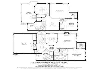 6420 Canterbury NE Floor Plan