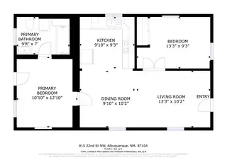 915 22nd Street NW Floor Plan
