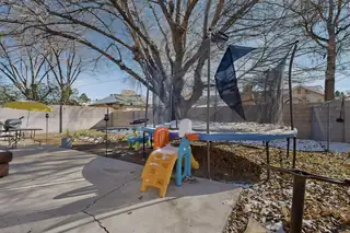 6912 Shoshone Road NE Backyard