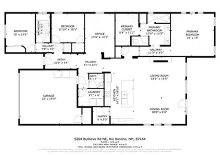5204 Bullseye Road NE Floor Plan