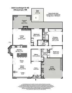 3420 Candlelight Drive NE Floor Plan