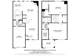 2838 Estrella Brillante Street NW Floor Plan