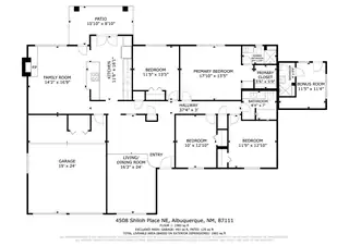 4508 Shiloh Place NE Floor Plan