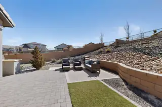 1200 Vallecito Loop NW Backyard