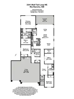 3341 Wolf Tail Loop NE Floor Plan