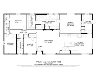 97 Cattle Loop Floor Plan
