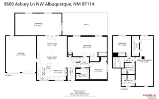 9669 Asbury Lane NW Floor Plan