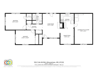 5012 Ute Drive NW Floor Plan