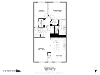 3600 Central Avenue SE 304 Floor Plan