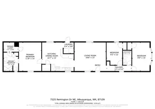 7225 Remington Drive NE Floor Plan