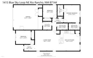 1415 Blue Sky Loop NE Floor Plan