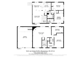 9101 Las Camas Road NE Floor Plan