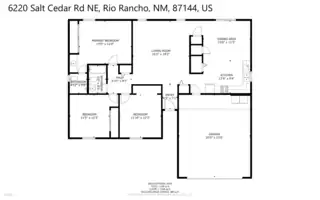 6220 Salt Cedar Road NE Floor Plan