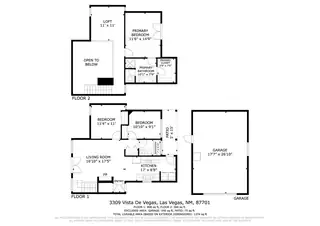 3309 Vista De Vegas Floor Plan