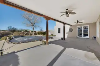 9705 Coneflower Drive NW Patio