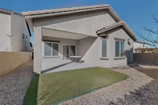 6008 Jagged Peak Road NW Backyard