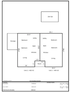 400 63rd Street NW Floor Plan