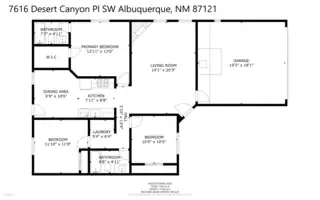 7616 Desert Canyon Place SW Floor Plan