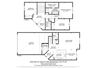 5020 Sala De Tomas Drive NW Floor Plan
