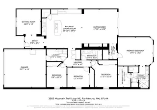 3905 Mountain Trail Loop NE Floor Plan