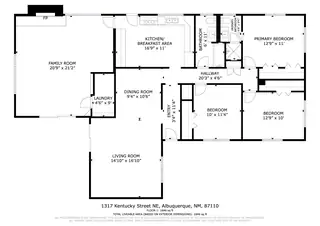 1317 Kentucky Street NE Floor Plan