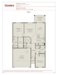 166 Spectrum Avenue SW Floor Plan