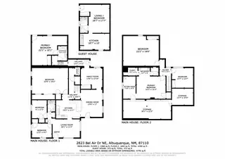 2823 Bel Air Drive NE Floor Plan