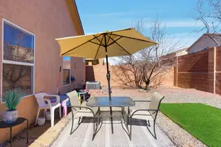 3738 Desert Pinon Drive NE Patio
