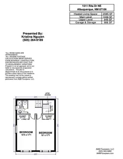 1511 Rita Drive NE Floor Plan