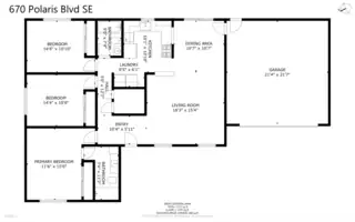 670 Polaris Boulevard SE Floor Plan