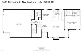 1630 Tierra Alta Court NW Floor Plan