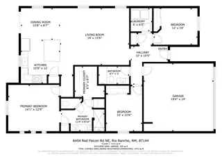 6404 Red Falcon Drive NE Floor Plan